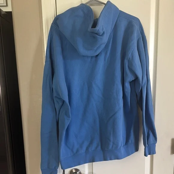 Blue Hoodie for Men / B58 - Picture 4 of 4